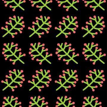 Abstract seamless pattern with ornaments. Vector illustration. Decorative t.. 스톡 일러스트