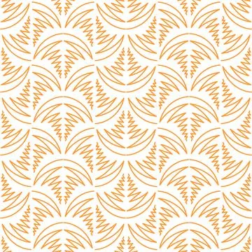 Abstract seamless pattern with ornaments. Vector illustration. Decorative tex 库存插图