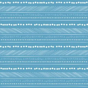 Abstract seamless pattern. Paper background with Hand drawing elements. Light Illustrazione stock