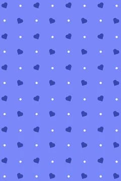 Abstract seamless pattern with purple hearts. Pink hearts seamless pattern... Stock Illustration