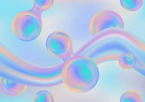 Abstract seamless pattern with rainbow balloons . Vector repeat background 스톡 일러스트