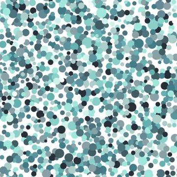 Abstract seamless pattern with randomly dots. Abstract background with circles Stock Illustration