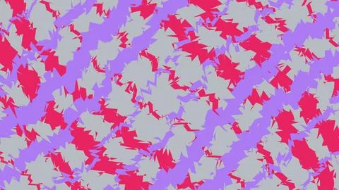 Abstract seamless pattern with red and purple brush strokes Stock Illustration