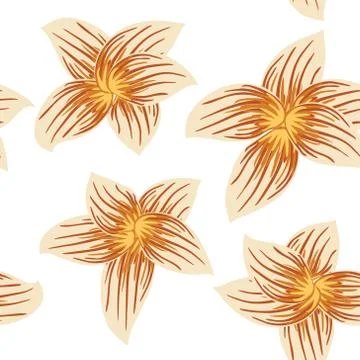 Abstract seamless pattern with simple elements Stock Illustration