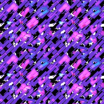 Abstract seamless pattern with small bright paper pieces Stockillustratie