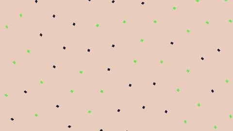 Abstract seamless pattern with small squares on beige Stock Illustration