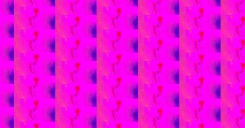 Abstract Seamless Pattern of Soft Lavender and Teal Tones Stock Illustration