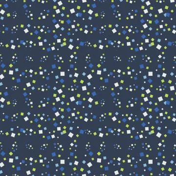 Abstract seamless pattern with squares Illustrazione stock