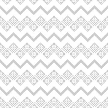 Abstract seamless pattern with stars or flowers. ethnic background Stock Illustration