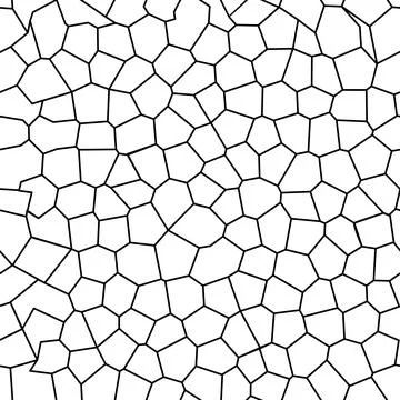 Abstract Seamless Pattern of Stone Wall Texture Stock Illustration