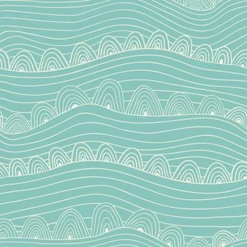 Abstract seamless pattern with stripes and circles, colorful seamless abstrac イラスト素材