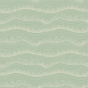 Abstract seamless pattern with stripes and circles, colorful seamless abstrac Stock Illustration