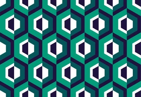 Abstract seamless pattern for surface design, fabric, wrapping paper in retro 스톡 일러스트