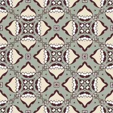 Abstract seamless pattern for textile and background vector Illustration