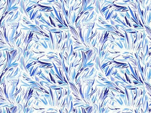 Abstract seamless pattern for textile and fabric. Hand-drawn artistic texture Stock Photos