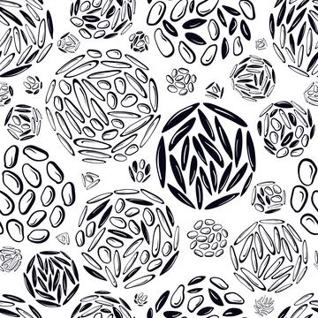 Abstract seamless pattern, texture decor Vector Stock Illustration