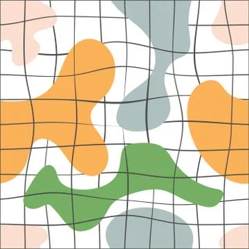 Abstract seamless pattern for texture, textiles and simple backgrounds. Simpl Stock Illustration