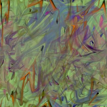 Abstract seamless pattern with textured oil pastel brushstrokes on colorful b Stock Illustration