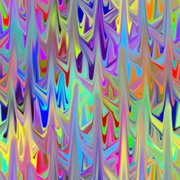 Abstract seamless pattern textured oil pastel brushstrokes on colorful backgr Stock Illustration