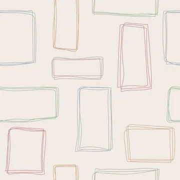 Abstract seamless pattern for textures, banners, textiles and simple backgrou Stock Illustration