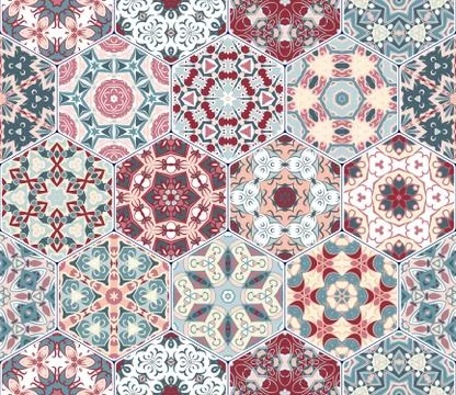 Abstract seamless pattern tiles 스톡 일러스트