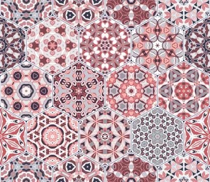 Abstract seamless pattern tiles 스톡 일러스트