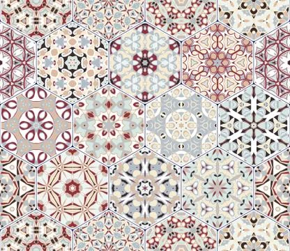 Abstract seamless pattern tiles 스톡 일러스트