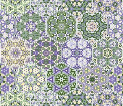 Abstract seamless pattern tiles 스톡 일러스트