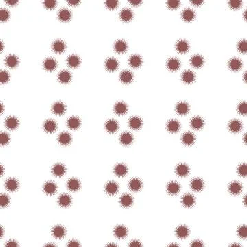 Abstract seamless pattern with trendy elements Stock Illustration