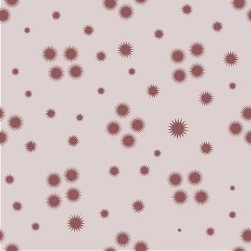 Abstract seamless pattern with trendy elements Stock Illustration