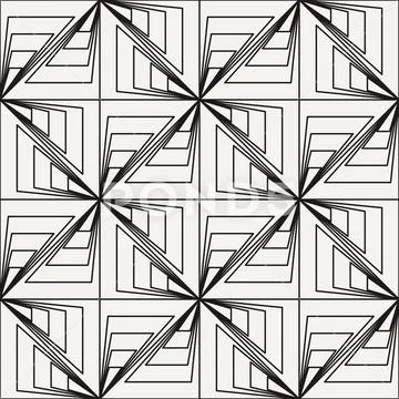 Abstract seamless pattern with triangles Иллюстрация