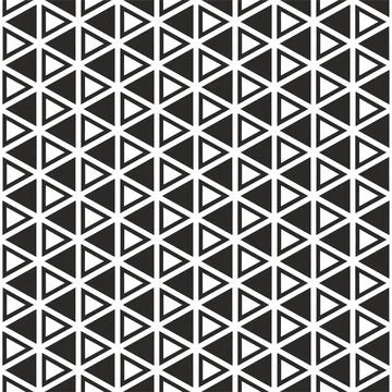Abstract seamless pattern with triangles Stock Illustration