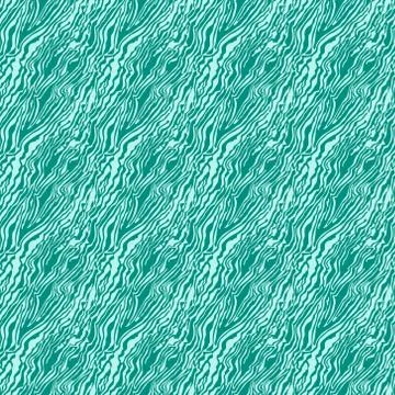 Abstract seamless pattern in turquoise hues Illustrazione stock