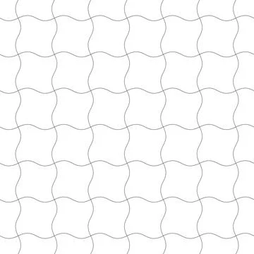 Abstract seamless pattern of twisted squares Stock Illustration