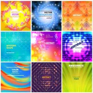 Abstract seamless pattern vector abstracting backdrop and waved abstraction Illustrazione stock