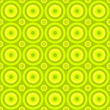 Abstract seamless pattern - vector circle background Stock Illustration