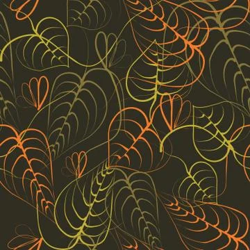 Abstract seamless pattern, vector illustration Stock Illustration