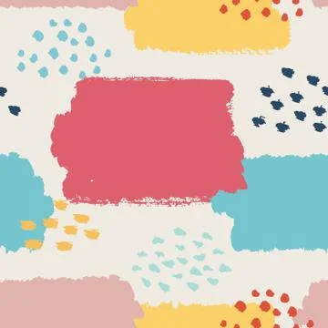 Abstract seamless pattern. Vector illustration for fashion design Stock Illustration