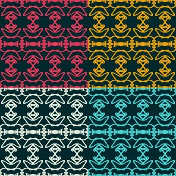 Abstract seamless pattern. vector illustration for your design Stock Illustration