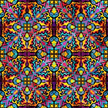 Abstract seamless pattern. vector illustration for your design Stock Illustration