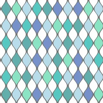 Abstract seamless pattern. Vector illustration. Stock Illustration