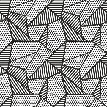 Abstract seamless pattern. Vector illustration. Stock Illustration