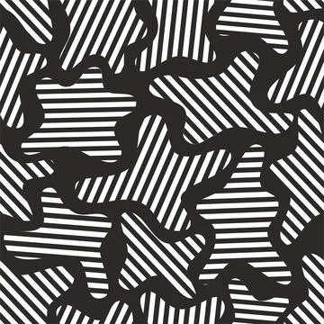 Abstract seamless pattern. Vector illustration. Stock Illustration