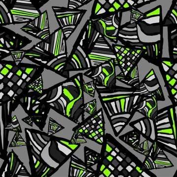 Abstract Seamless Pattern. Vector. Pattern with Triangles. Illustrazione stock