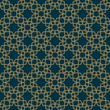 Abstract seamless pattern, Vector seamless pattern. Repeating geometric ornam イラスト素材