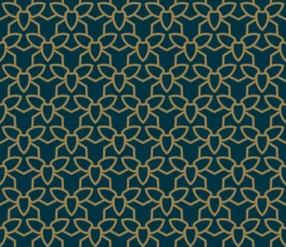 Abstract seamless pattern, Vector seamless pattern. Repeating geometric ornam イラスト素材