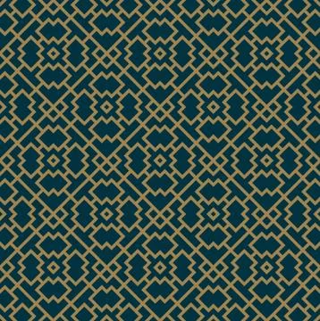 Abstract seamless pattern, Vector seamless pattern. Repeating geometric ornam Illustrazione stock