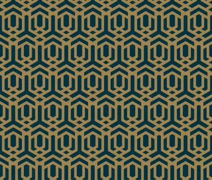 Abstract seamless pattern, Vector seamless pattern. Repeating geometric ornam イラスト素材