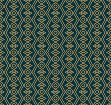 Abstract seamless pattern, Vector seamless pattern. Repeating geometric ornam 스톡 일러스트