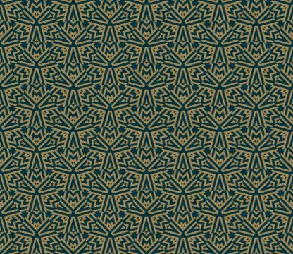 Abstract seamless pattern, Vector seamless pattern. Repeating geometric ornam イラスト素材